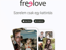 Tablet Screenshot of freelove.hu